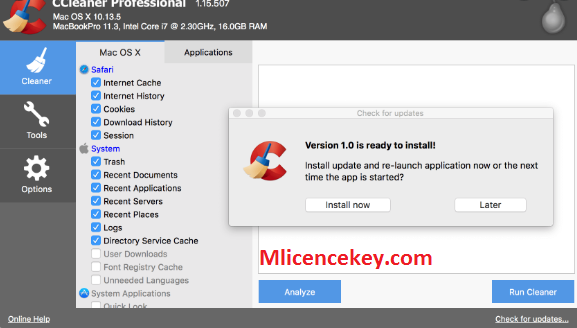 ccleaner mac os x free download